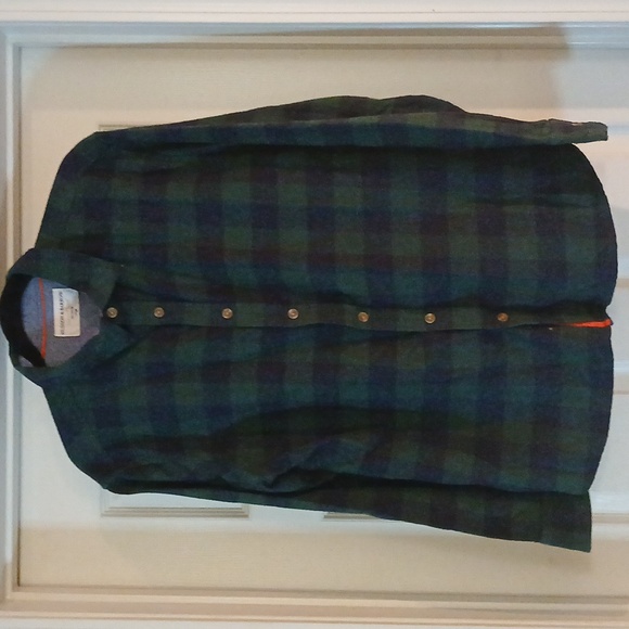 Hudson & Barrow Other - Hudson & Barrow Mountain Flannel Men's Longsleeve Shirt 100% Cotton Size: Large